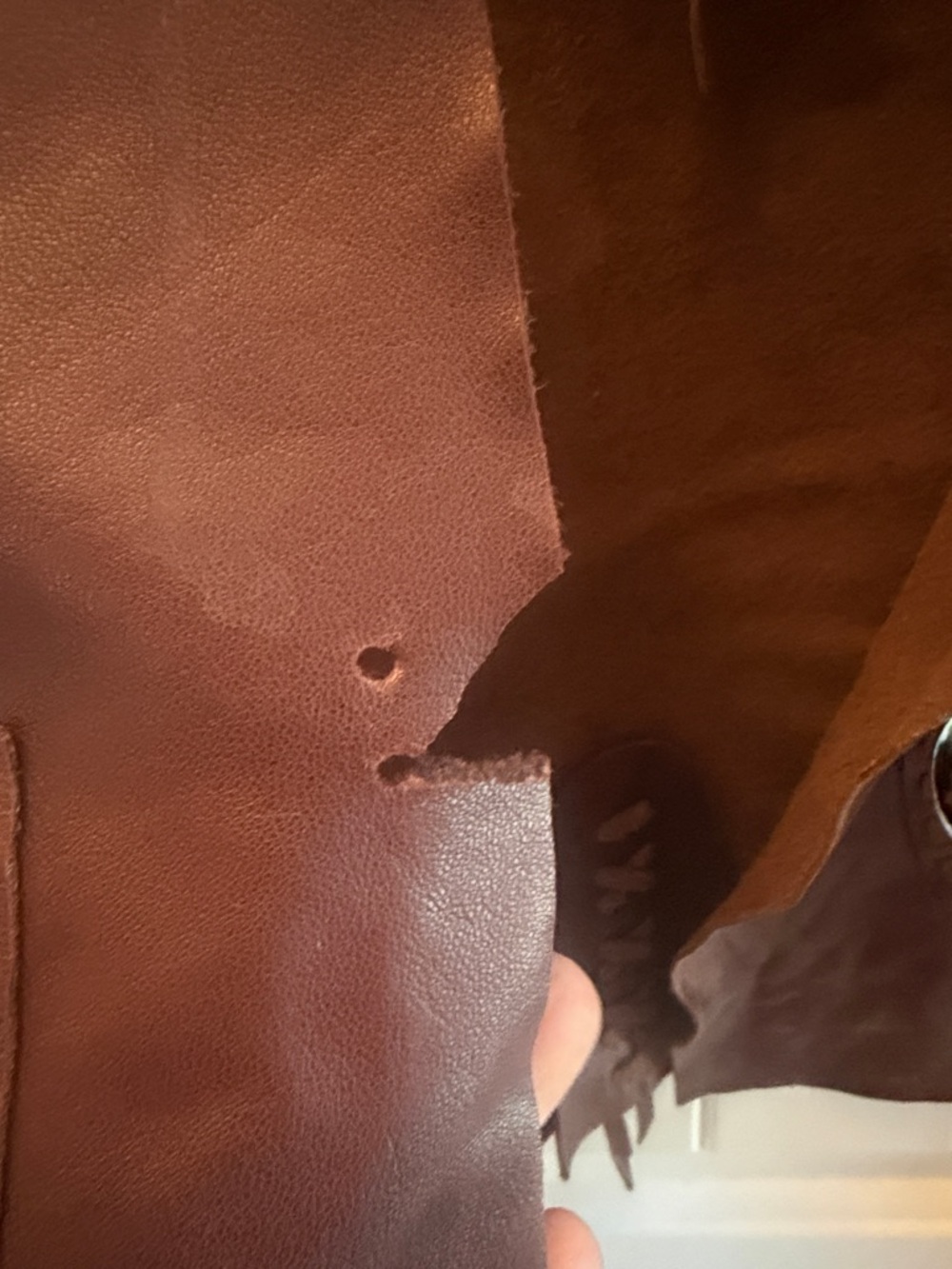 Lauren Ralph Lauren Leather Vest - Picture 5 of 6